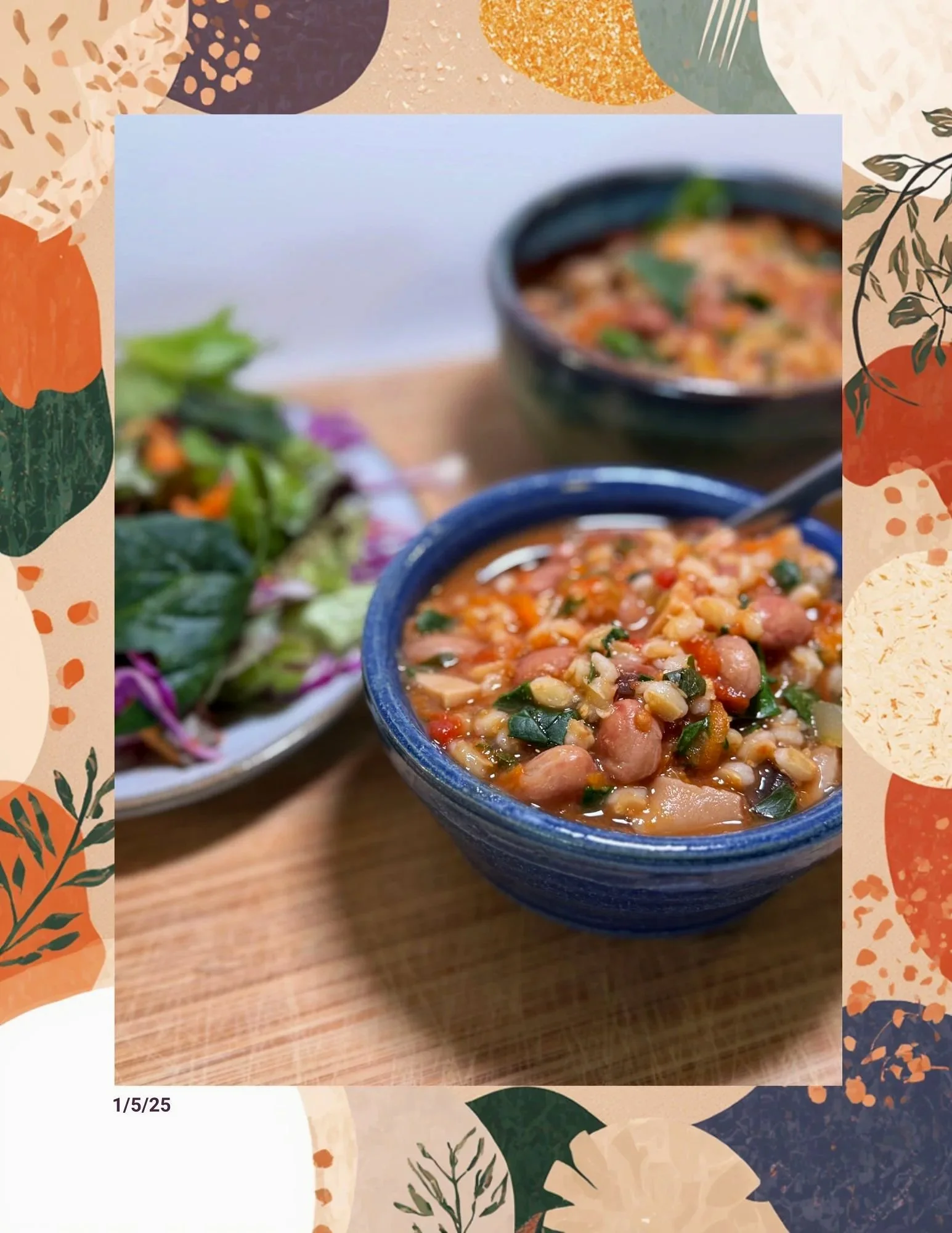 Northern Italy Barley &amp; Cranberry Stew