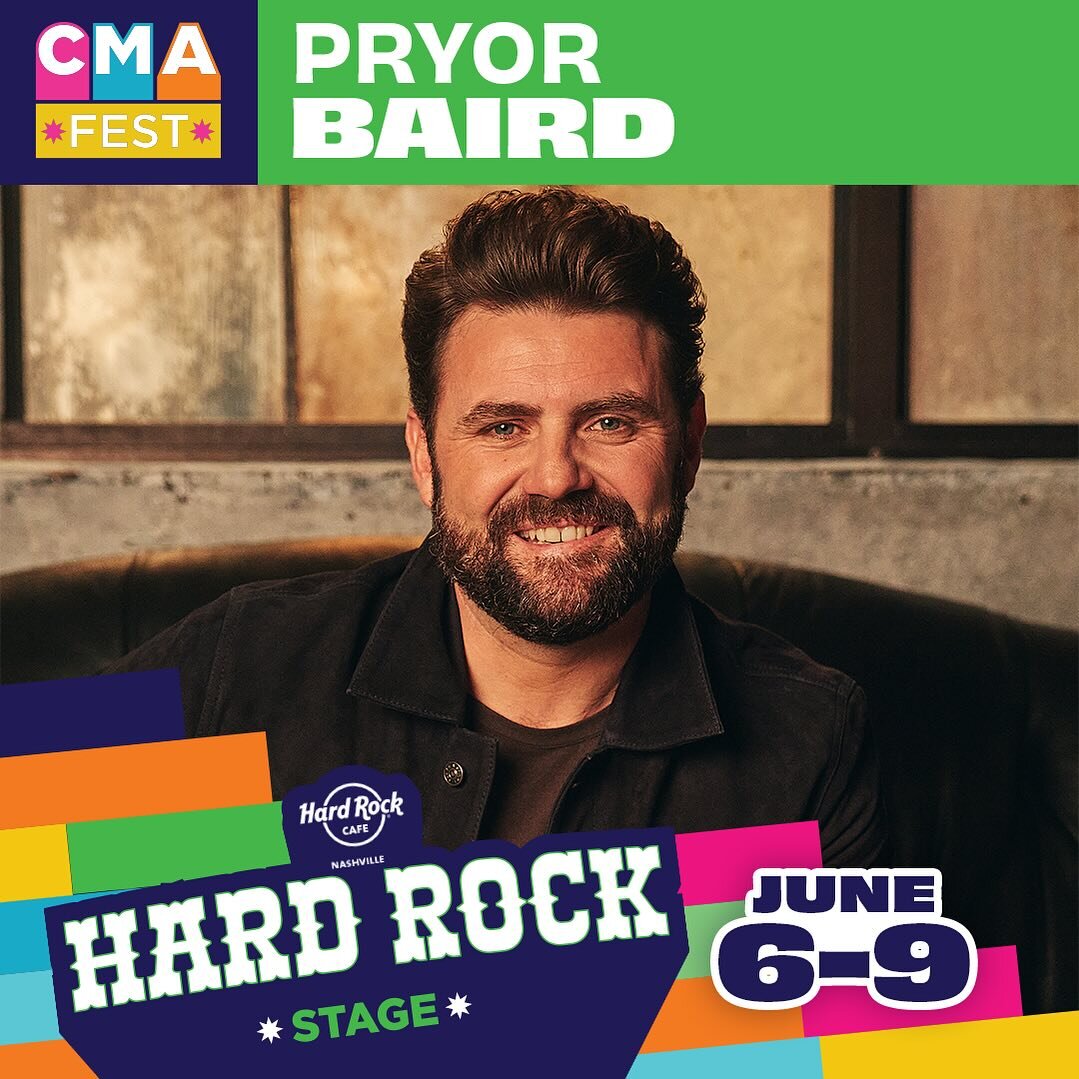 Let's gooo #CMAFest. Can't wait to hit the Hard Rock Stage in support of the @CMAFoundation and music education. Free show. Gonna be fun @cma. Go to CMAfest.com for more info.