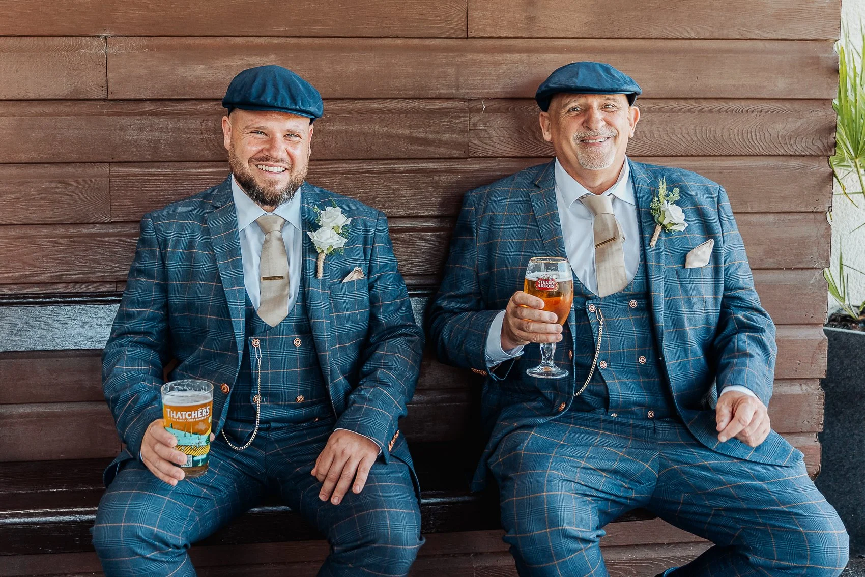 001-cadbury-house-wedding-groom-father-of-bride-pints.jpg
