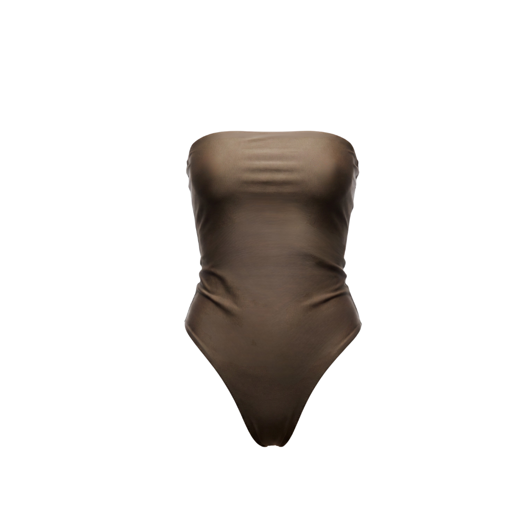 Palmi strapless one piece