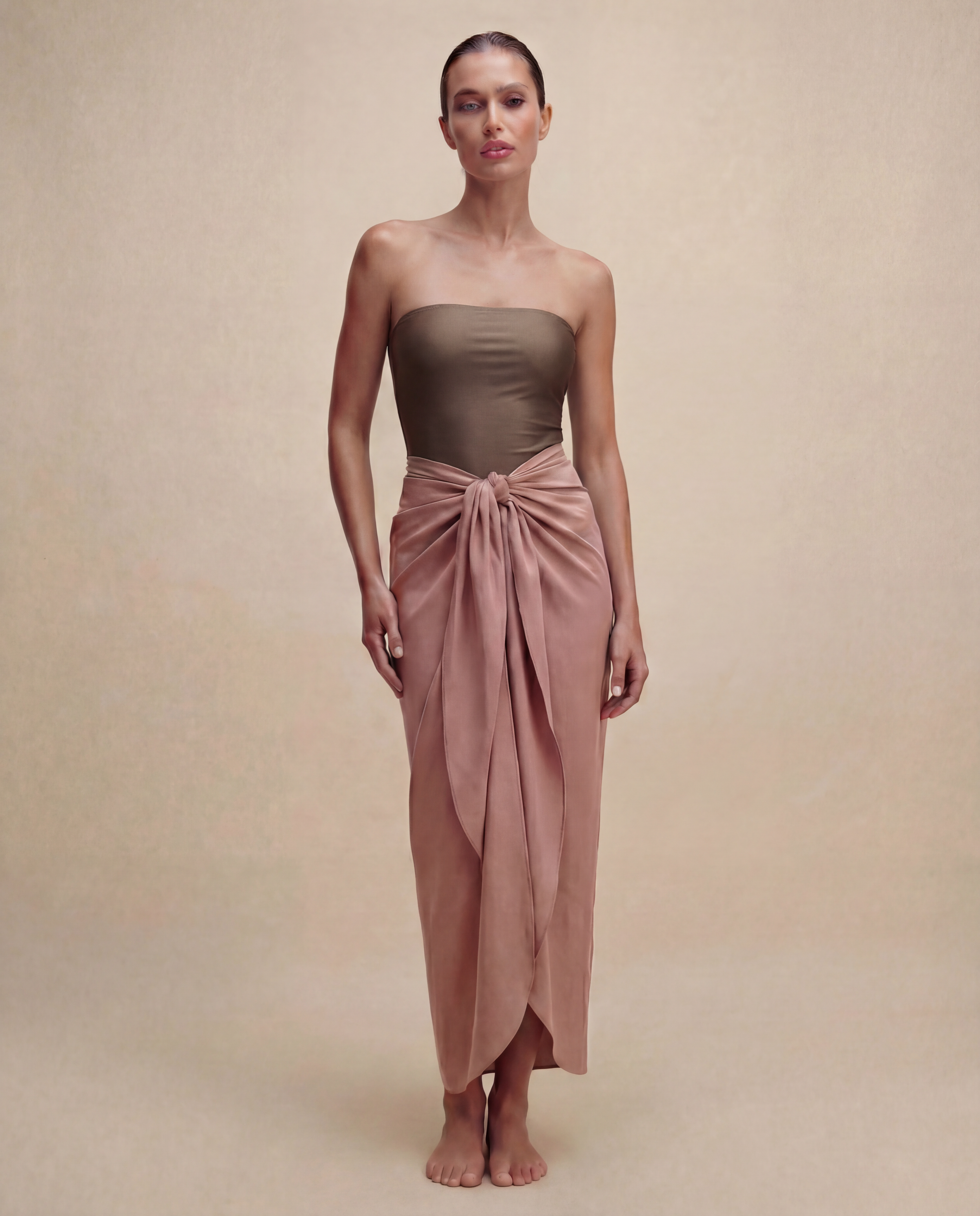 Salina Tie-Front Wrap Midi Skirt Palmi.png