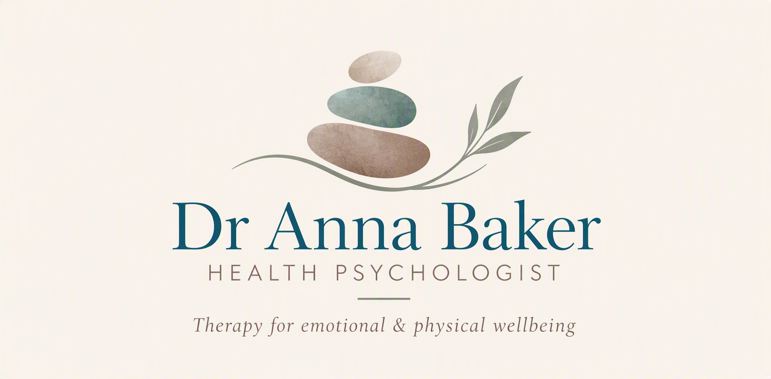 Dr Anna Baker Health Psychologist  for mental and physical health