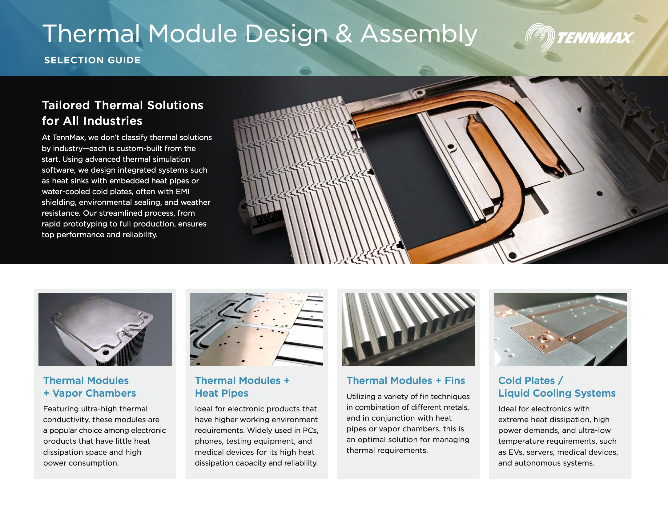 Selection Guide / Thermal Modules
