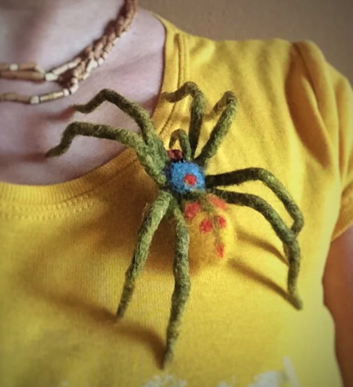 Needle Felted Spider