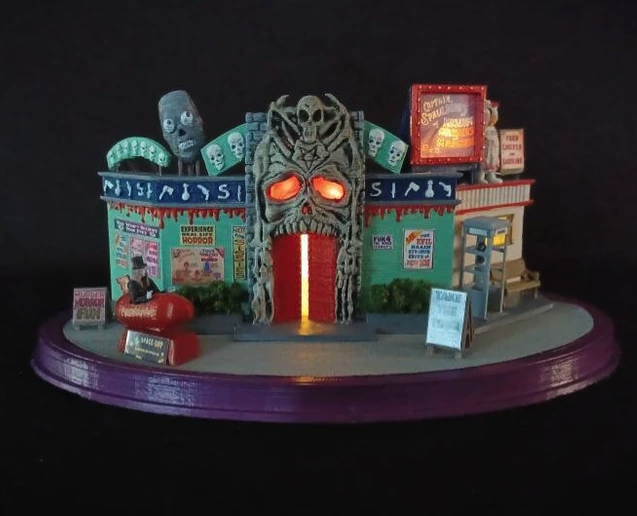 The Murder Motel Mini Diorama