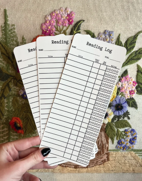 Library Card Bookmarks