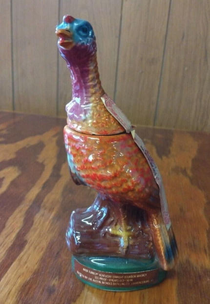Vintage Wild Turkey Austin Nichols Miniature Decanter