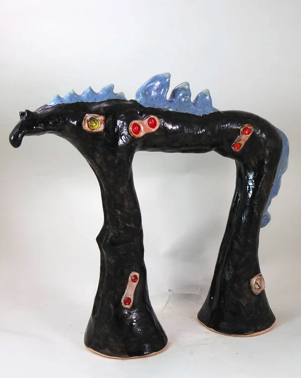 Pegasus 02/ Ceramic Sculpture