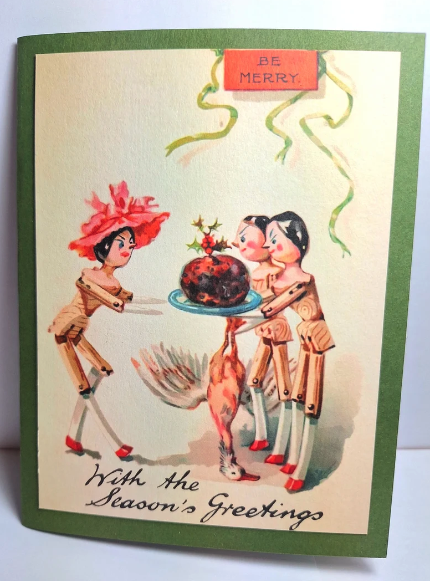 Strange Quirky Vintage Christmas Cards