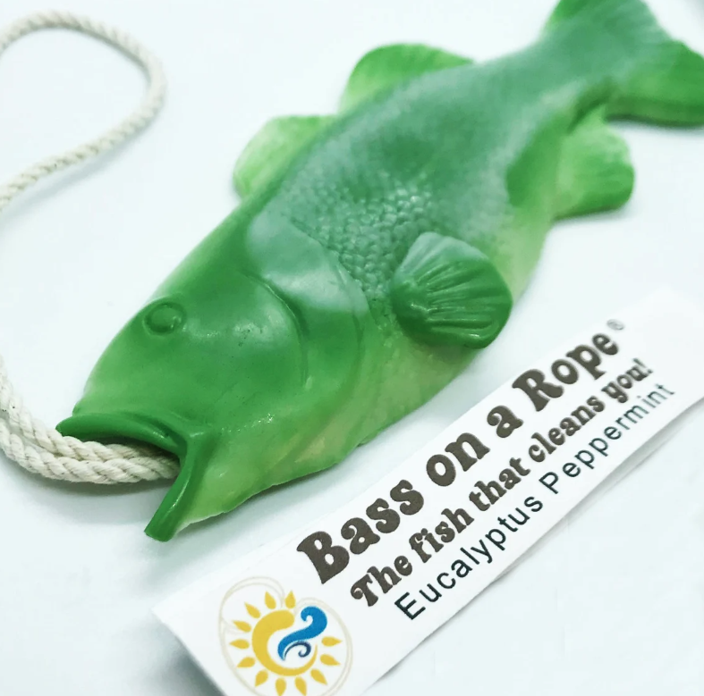 Bass Soap on a Rope