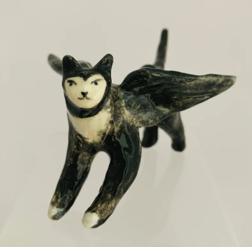 Ceramic Bat Cat