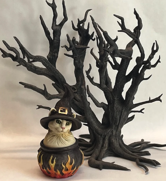 Artist Neil Eyre Eyredesigns Halloween Cat