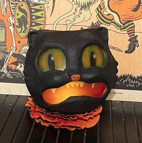 Made to Order Paper Mache Black Cat