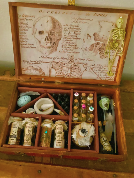 Halloween Apothecary Diorama