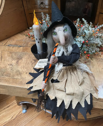 Handcrafted Witch Doll