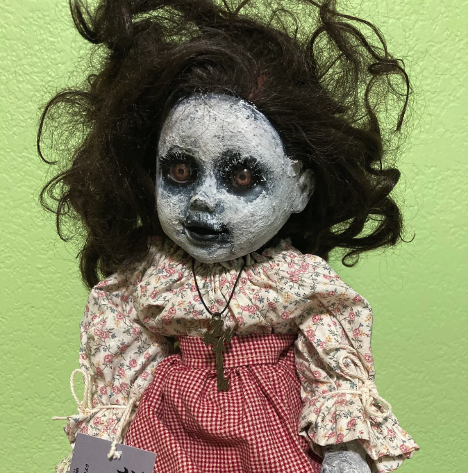 Emily Zombie Girl Doll Creepy Halloween Doll