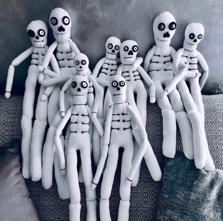 Halloween Skeleton Dolls