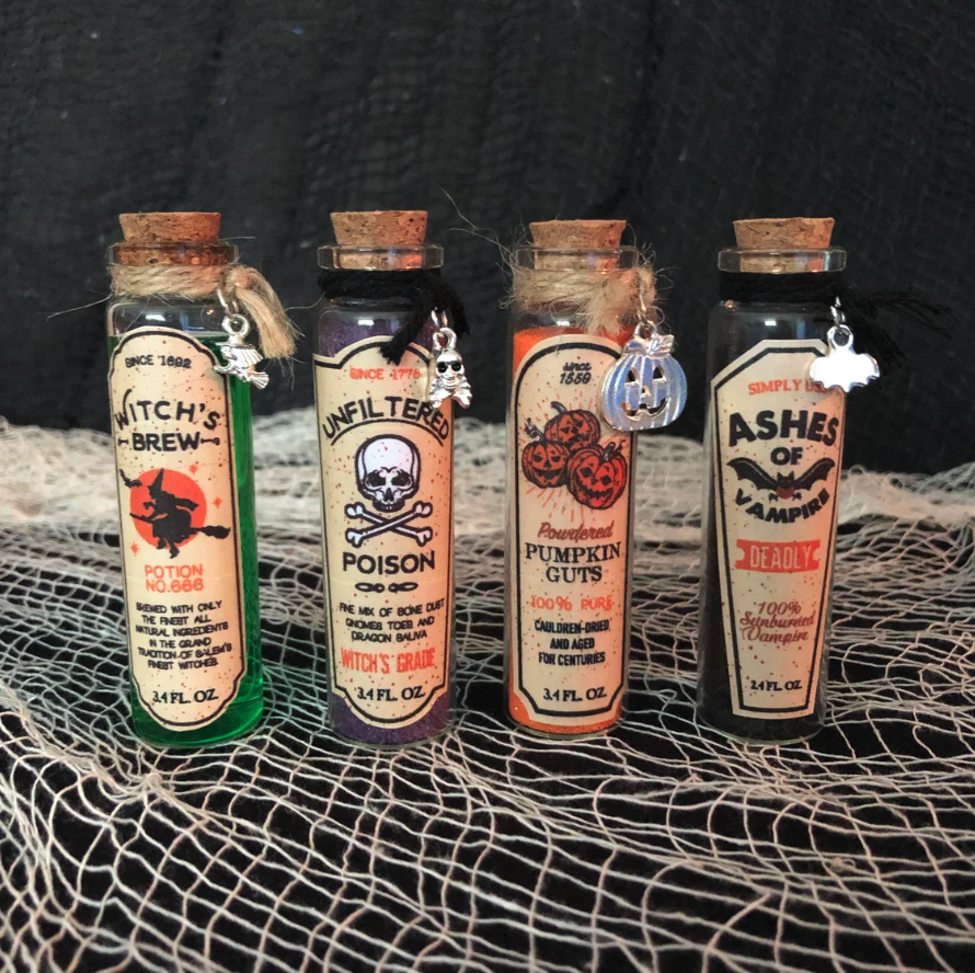 Halloween Potion Bottles