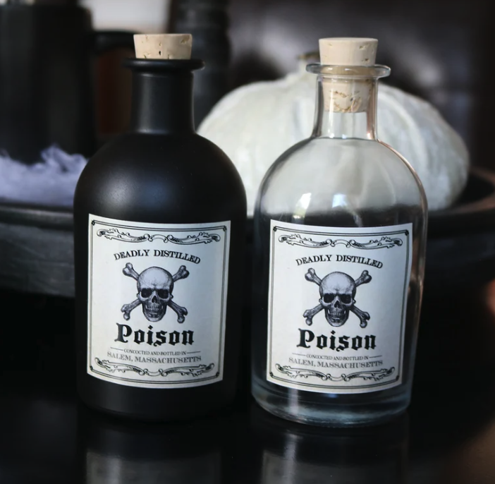 Witches Brew and Poison Bottles