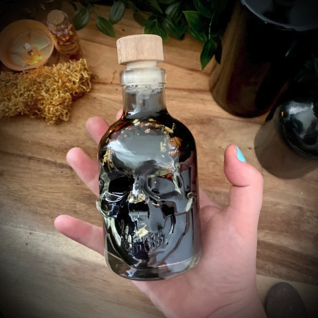 Skull Potion Bottle