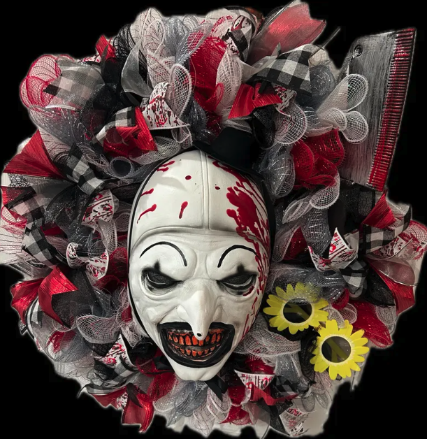 Terrifier Horror Wreath