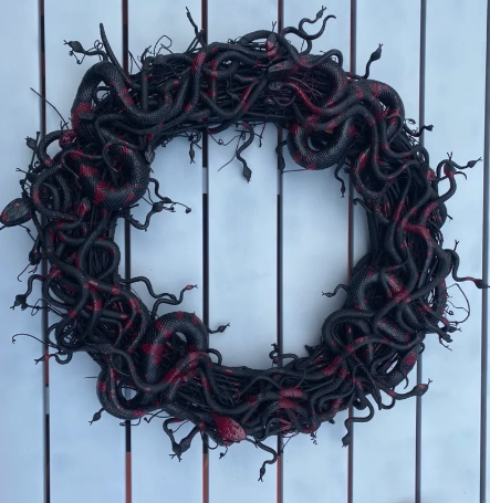 Snake Halloween Wreath
