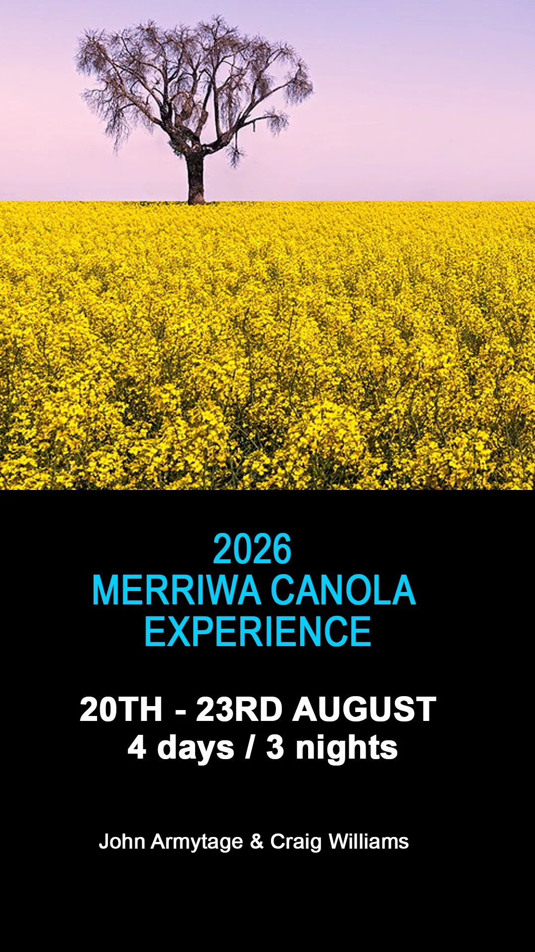 2026 Merriwa Canola Experience