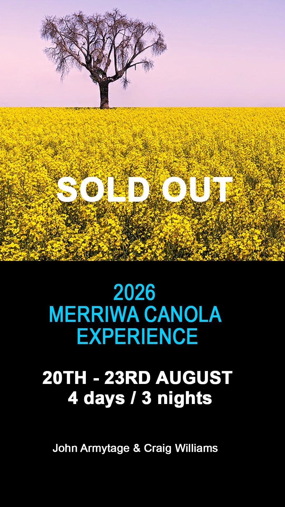 2026 Merriwa Canola Experience