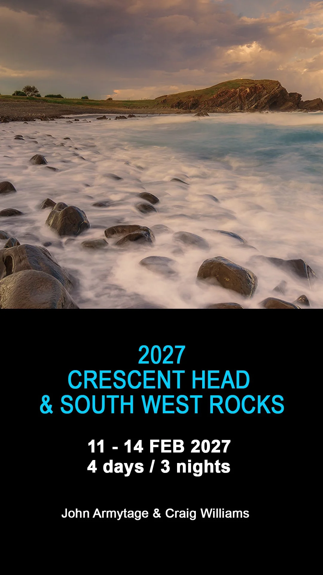 2027 - FEB CRESCENT HEAD & SOUTH WEST ROCKS
