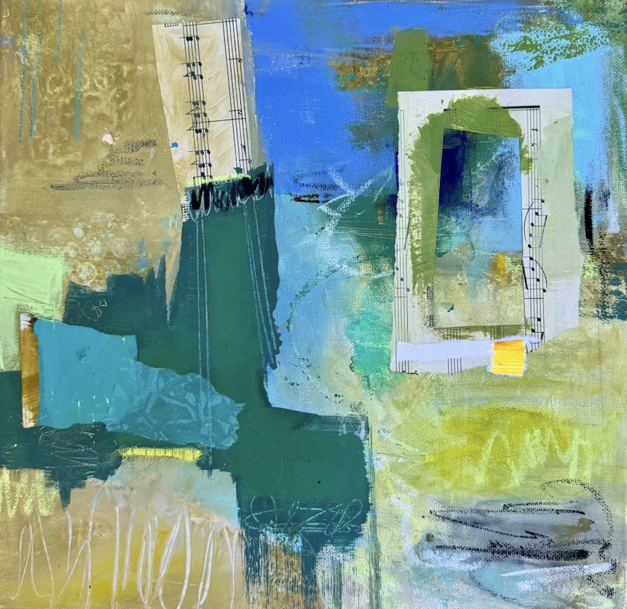 Safe passages on the road and canvas