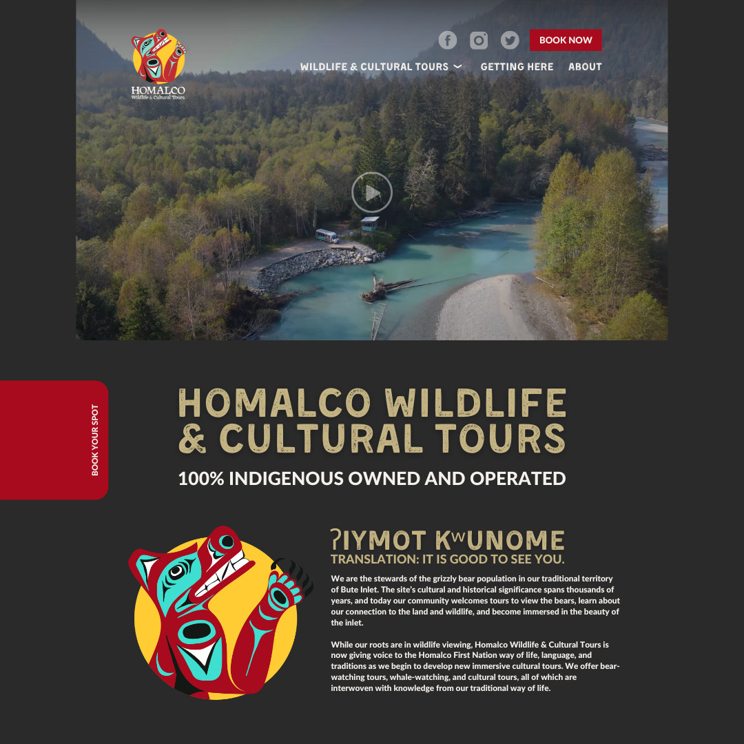 Homalco Wildlife & Cultural Tours