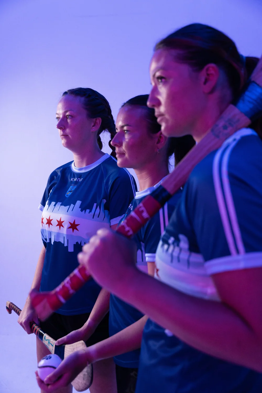St Mary's Camogie Club in custom team jerseys