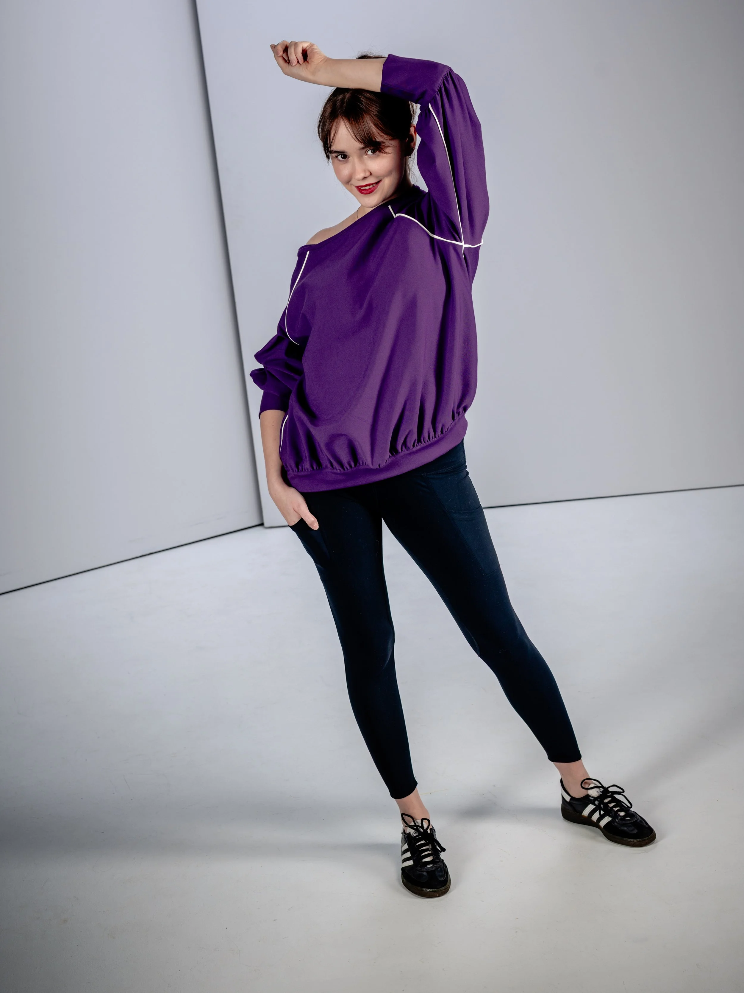 Vende bluza fioletowa www.butikvende.com