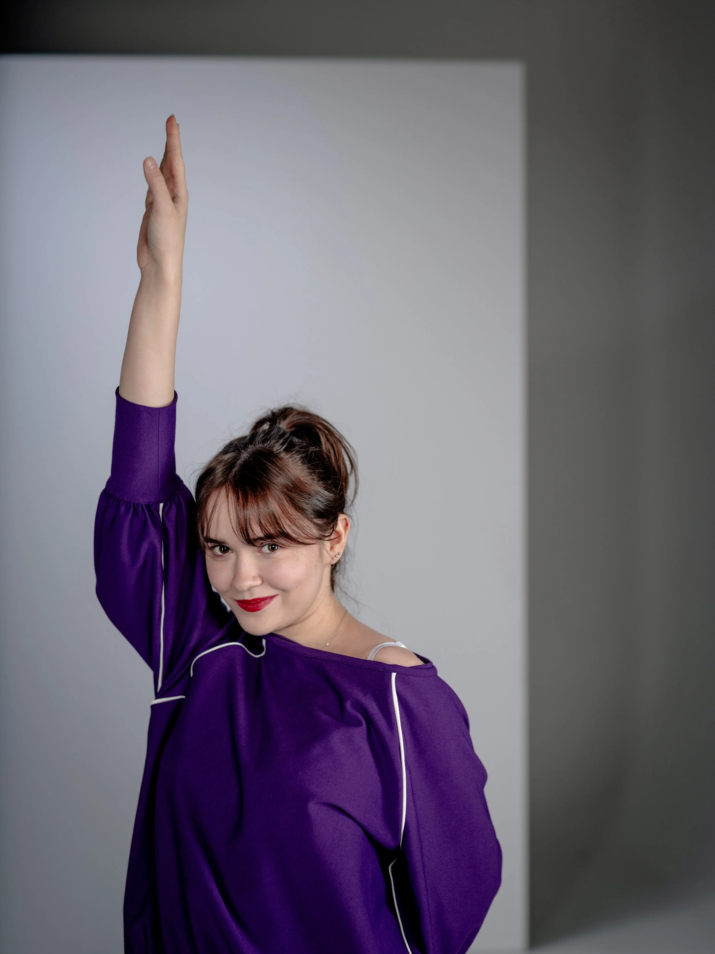 Vende bluza fioletowa www.butikvende.com