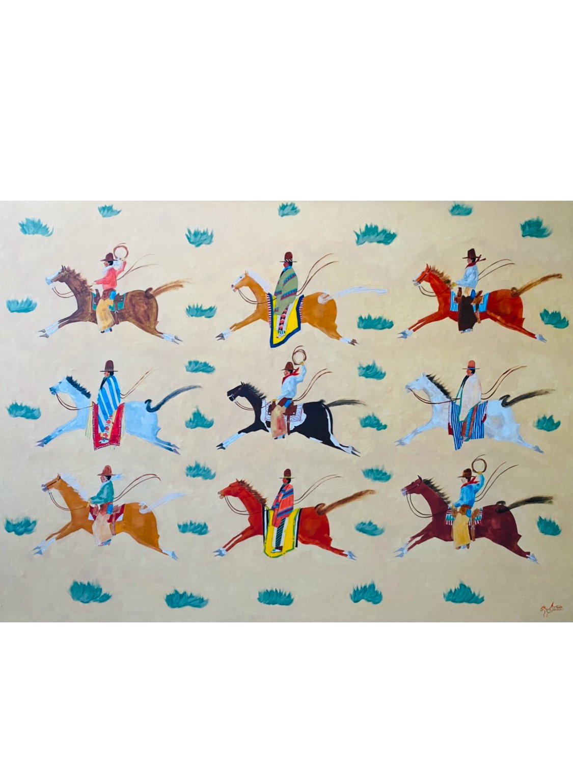 La Traversée Original Size Print