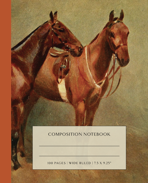 Composition Notebook Barn Horses Tierney On HIgh Ground.png