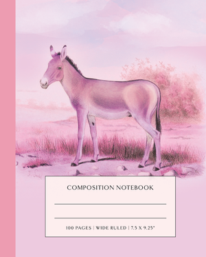 Composition Notebook Pink Horse Tierney On HIgh Ground.png