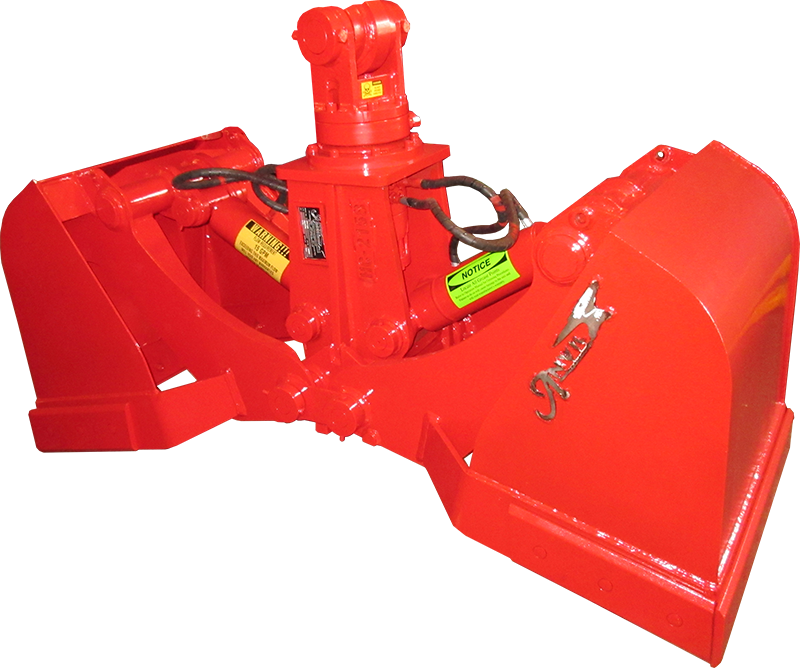 Products — Anvil Attachments - Grabs, Grapples, and Clamshell Buckets