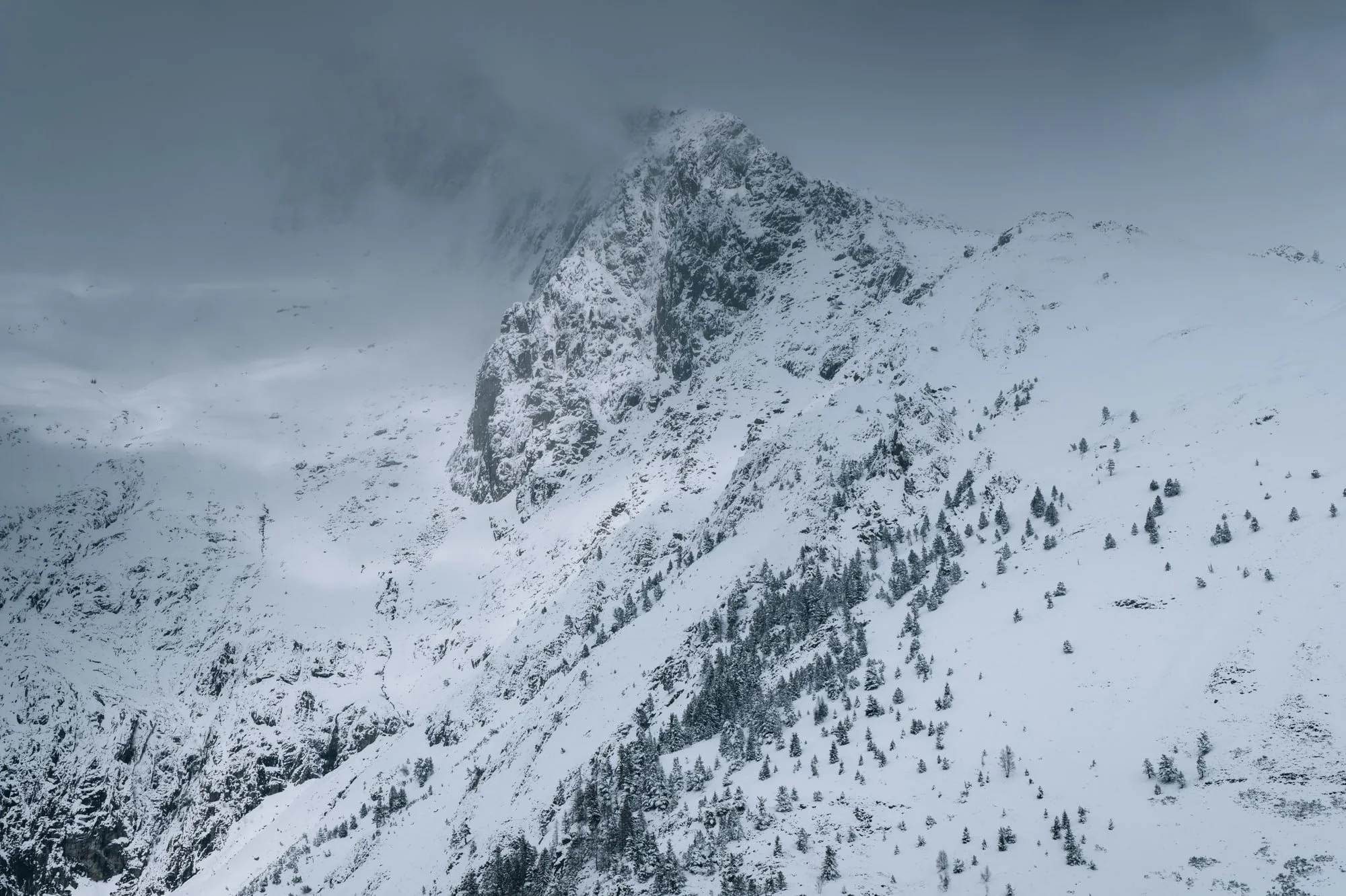 Massif du Montcalm (Hiver)