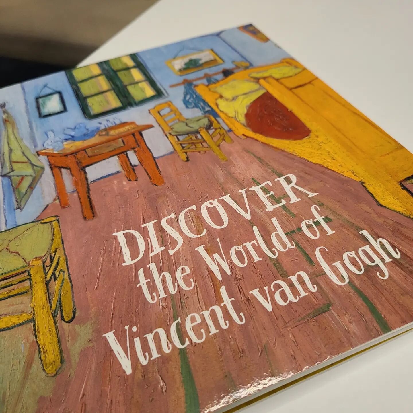 Collecting lesson material while on vacation in Amsterdam!  The Van Gogh museum was inspiring!!! I can't wait to get back to the office and develop a new Van Gogh unit for my students! - Amy