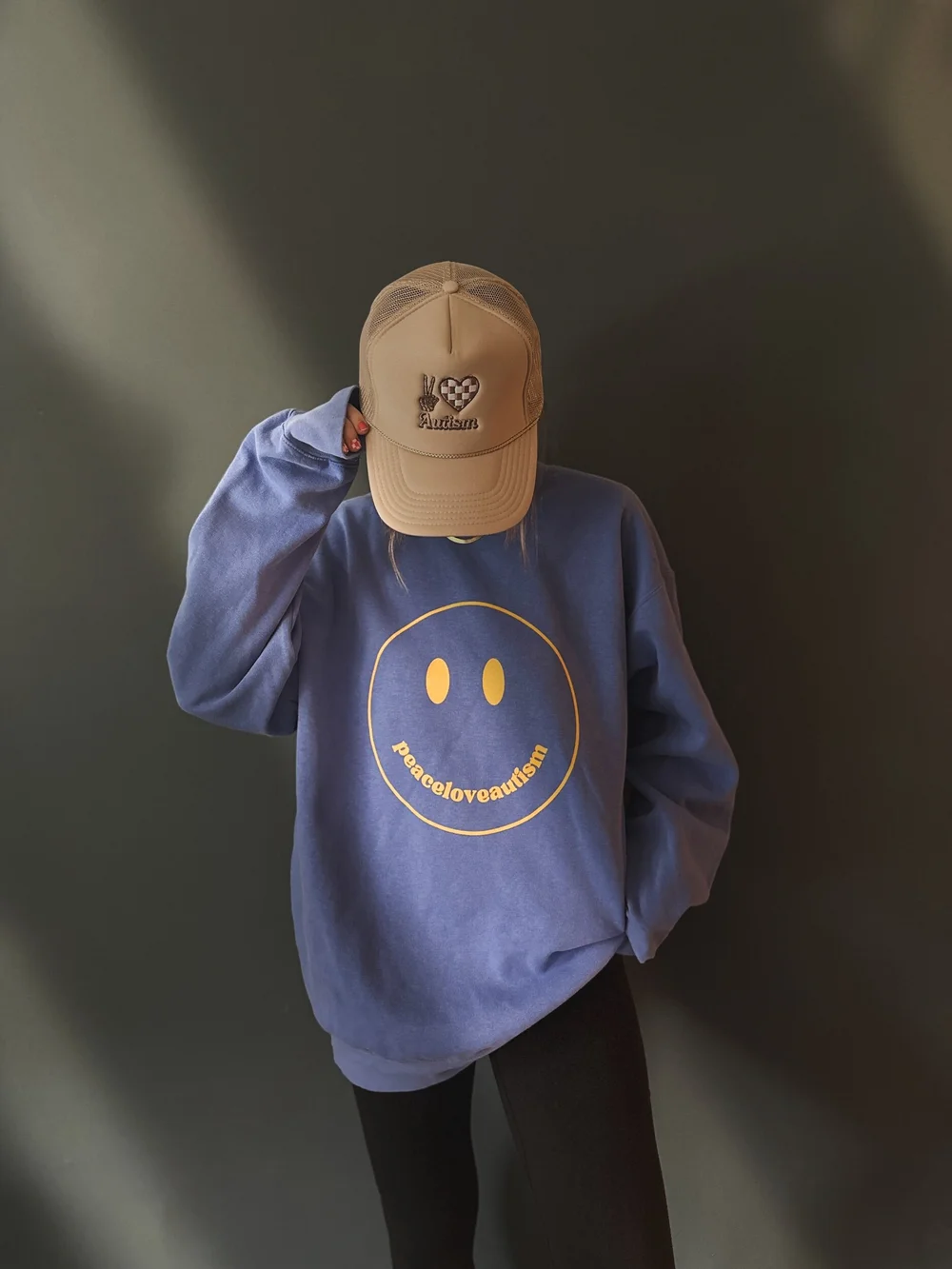 Happy Noises SWEATSHIRT — PEACE LOVE AUTISM