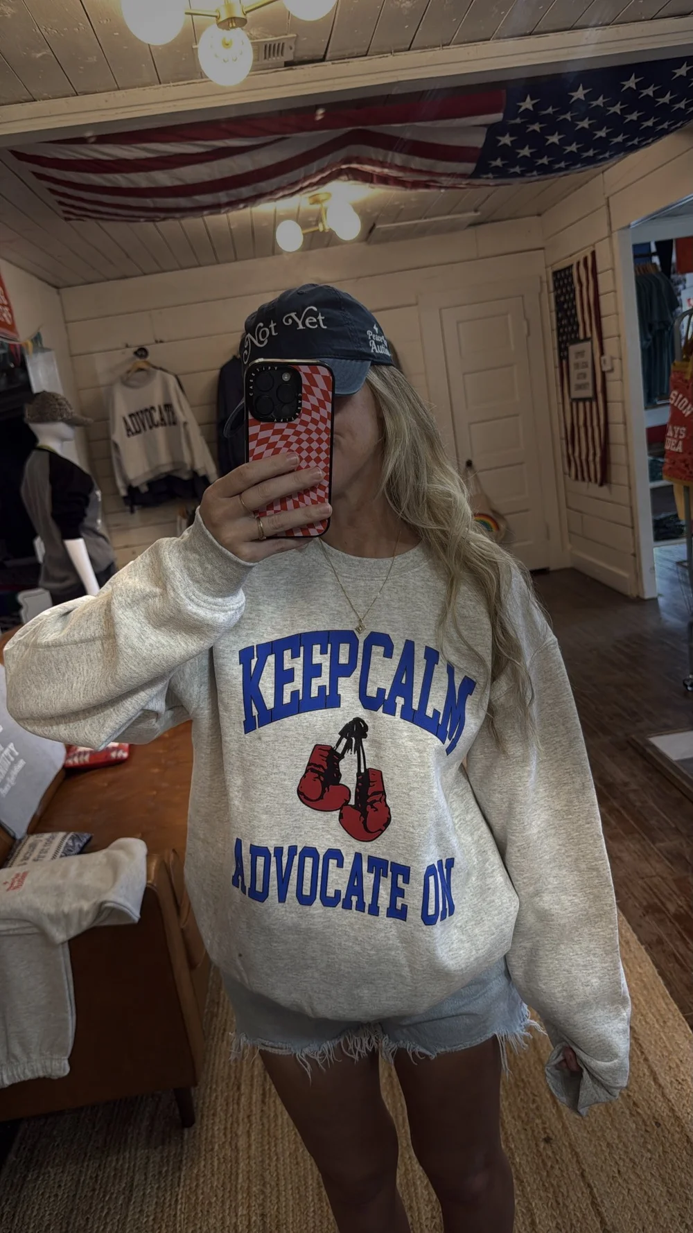 Rocky 'Advocate On' Crewneck — PEACE LOVE AUTISM