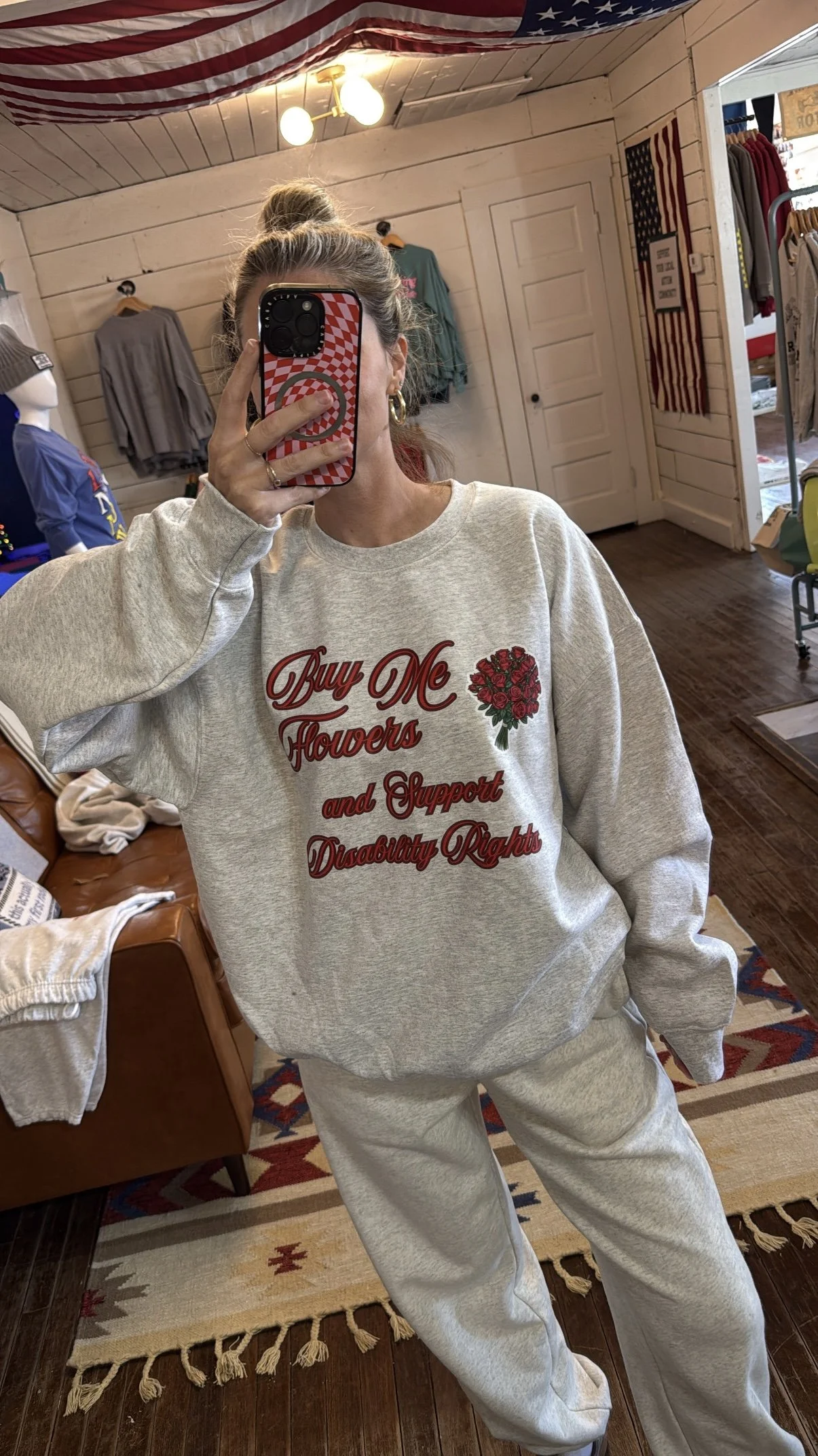 Love Language Crewneck (Buy Me Flowers)
