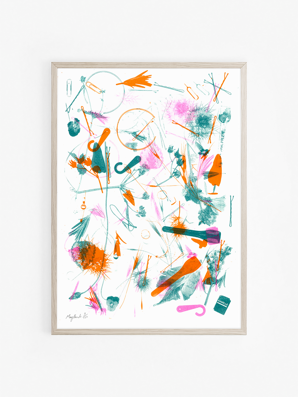  May Hands, Scattered Objects, Ellipsis Prints 