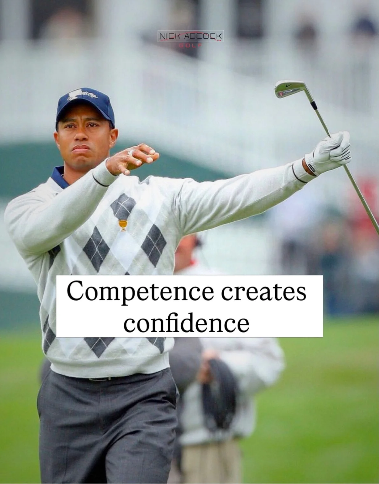 You don&rsquo;t need to be confident to play great golf. You DO need to be competent to play great golf. The confidence we see the best players in the world demonstrate is a lagging reflection of thousands of hours of honing their craft. 

Golfers I 