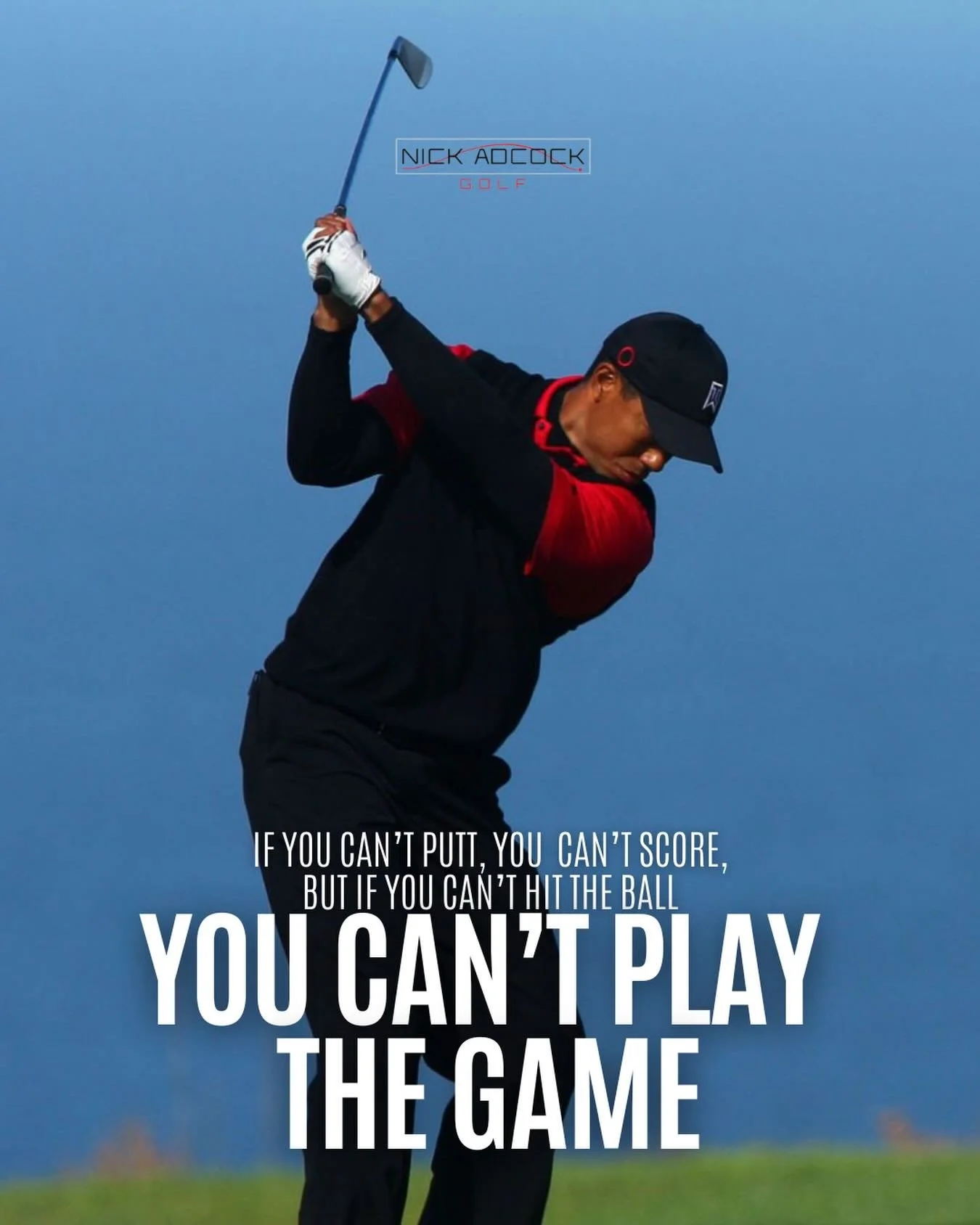 The quote says it all. 

How bad you could play on a given day (your &ldquo;floor&rdquo;) is dictated by your short game. Poor bunker shots, 3-putts, chipping over the green. We&rsquo;ve all done it. 

How good you could ever be (your &ldquo;ceiling&