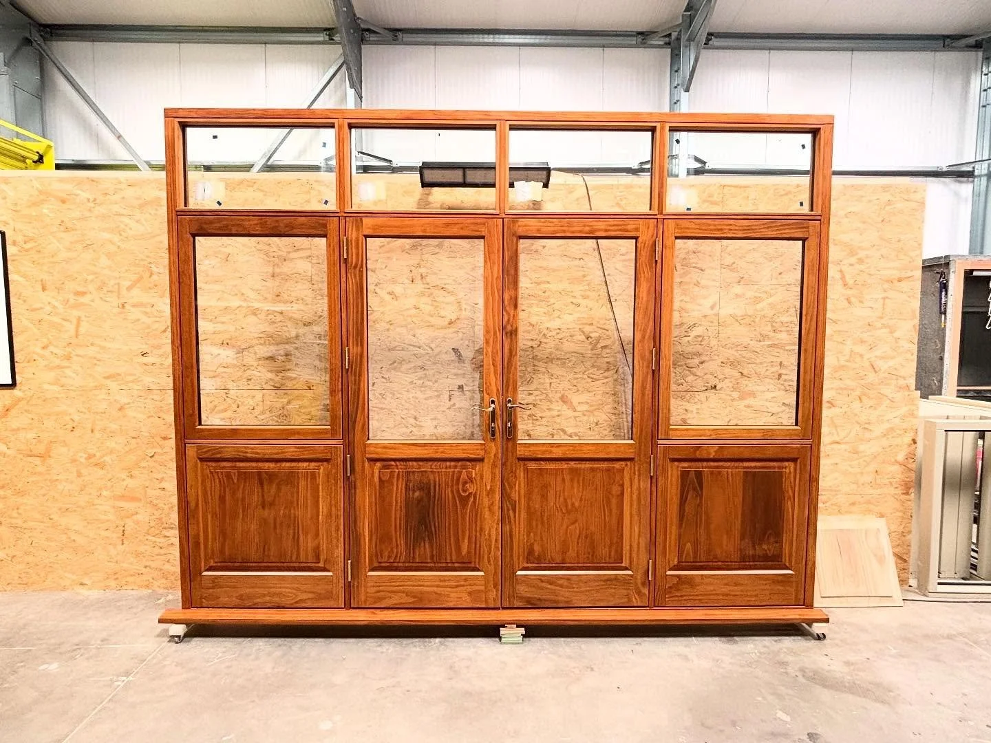 A final assembly check before this beautiful Accoya screen door is dispatched next week. 🌳💪

#TimberWindows #BespokeJoinery #Accoya #MorganBespoke #builttolast
