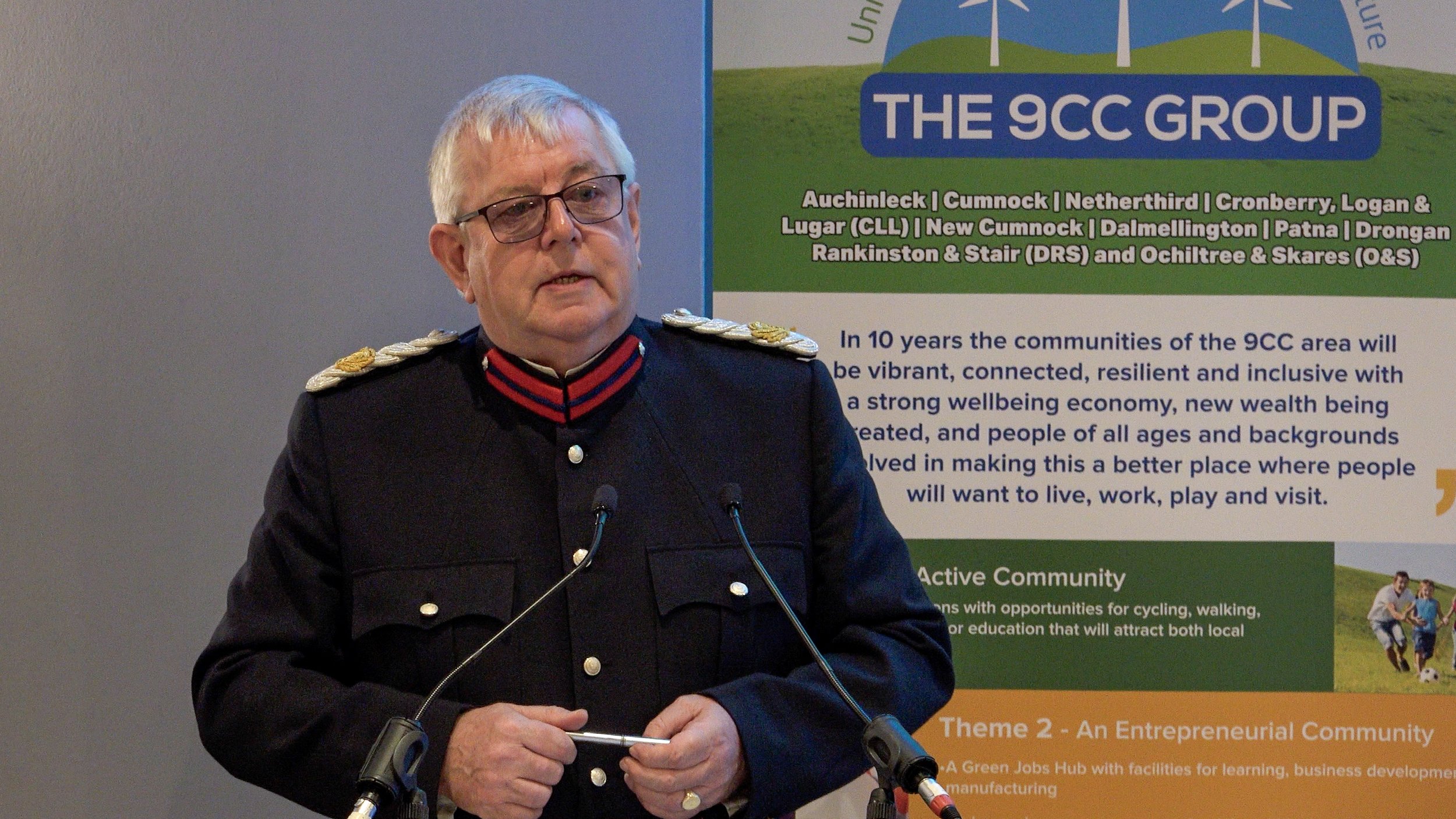 Royal support for East Ayrshire coal-mining communities