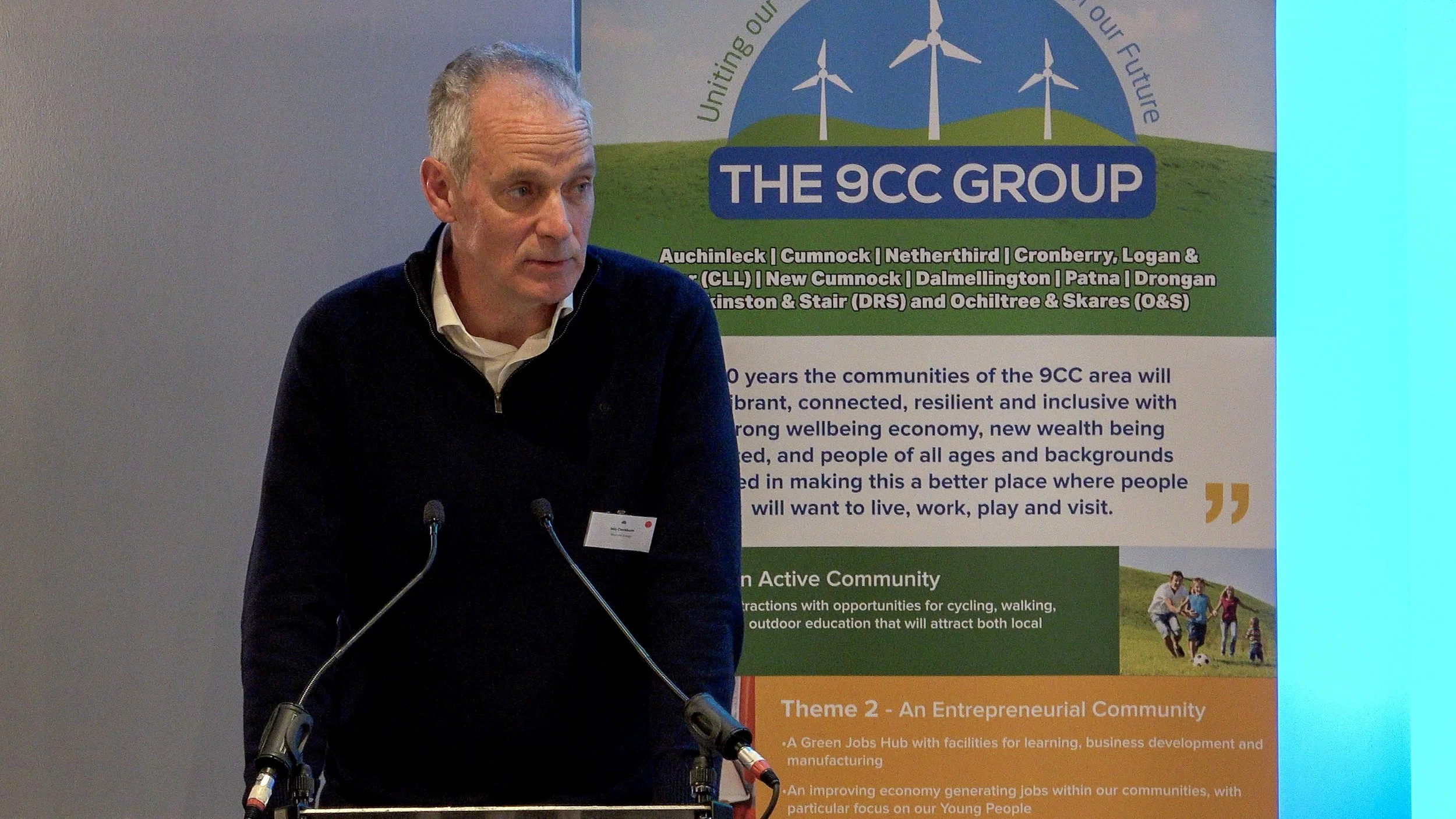 Windfarm developer urges communities to work together