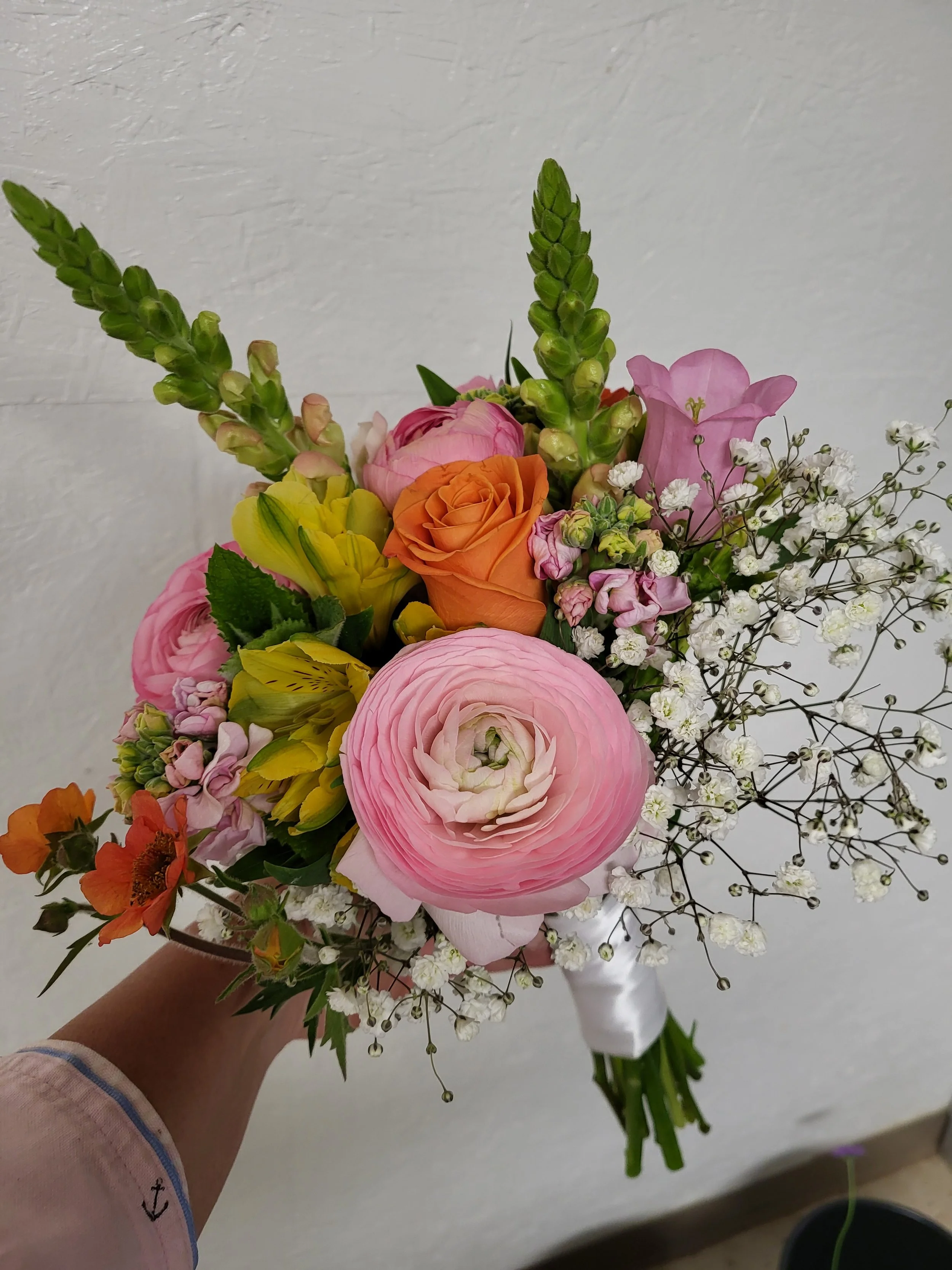 Bridesmaid Bouquet by Sea Dog Farm